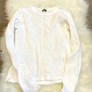 Brandy Melville waffle weave shirt